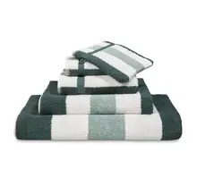 Vandyck Vancouver Earth Green Serviette de douche 68x127