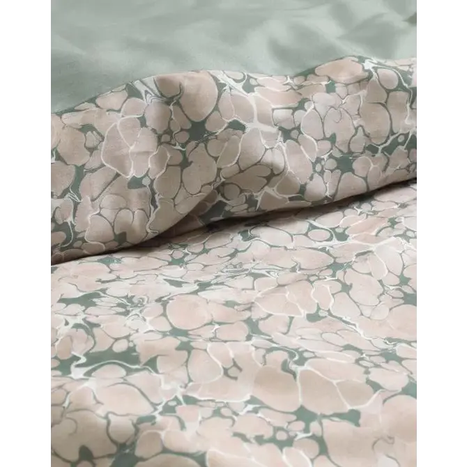 Marc O'Polo Lakua - Housse de couette verte 200x200x220