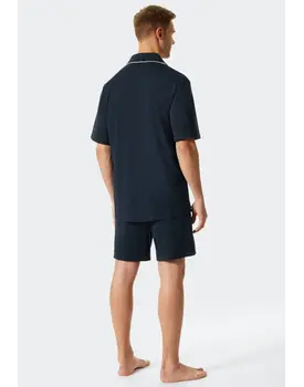 Schiesser Shortama dark blue 176808 56/XXL