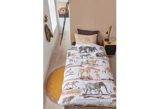 Beddinghouse Kids Big Five housse de couette - Natural 140 x 200/220 cm