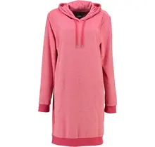 Cawö Dames Lange Hoodie 818 Koralle  M