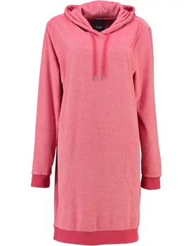 Cawö Dames Lange Hoodie 818 Koralle  M