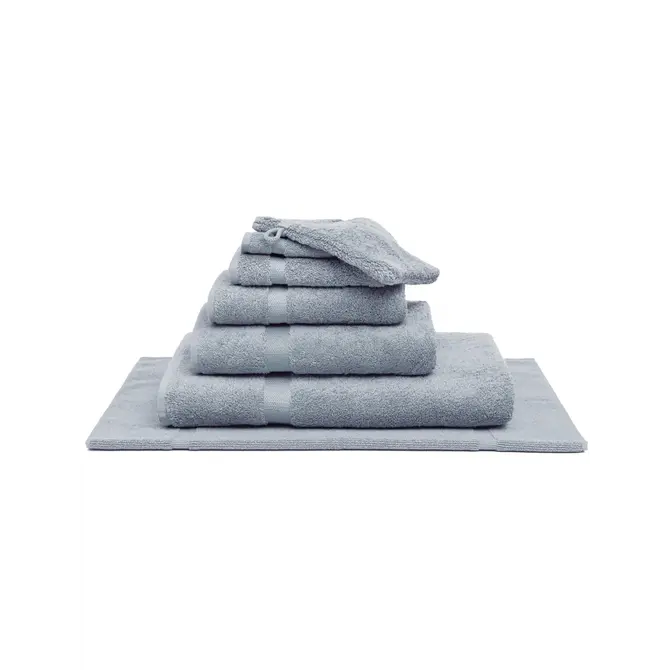 Vandyck Ranger Dusty Blue Guest towel 40x60