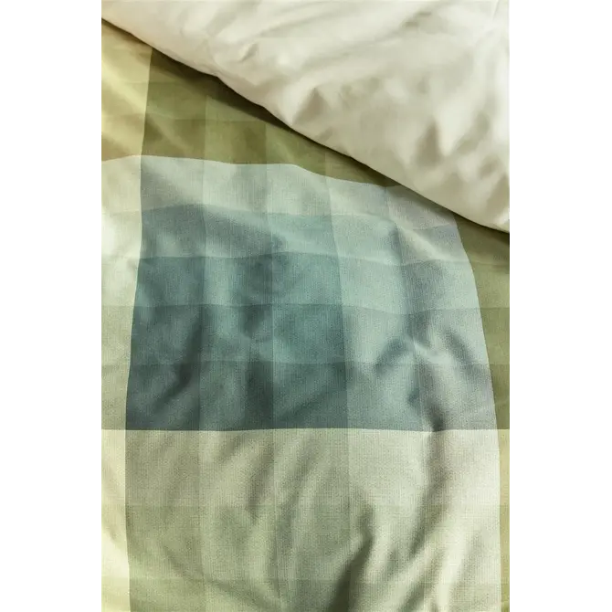 Beddinghouse Housse de couette Dorian Grey Green 200x200/220 cm