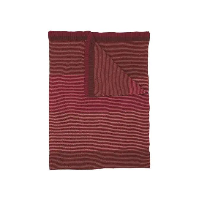 Pip Studio Blockstripe Throw Pink 130x170 cm