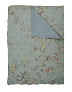 Pip Studio Autunno Quilt  Lichtblauw 270x260 cm