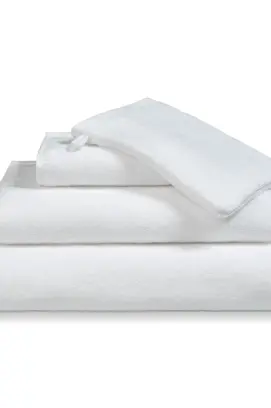 Vandyck Verona Plain Douchelaken 70x140 white