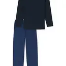 Schiesser Schiesser Pyjama long bleu nuit 180251 48/S