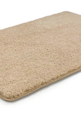 Rhomtuft tapis de bain Rhomy Home Duo 50x60cm duo ivoire