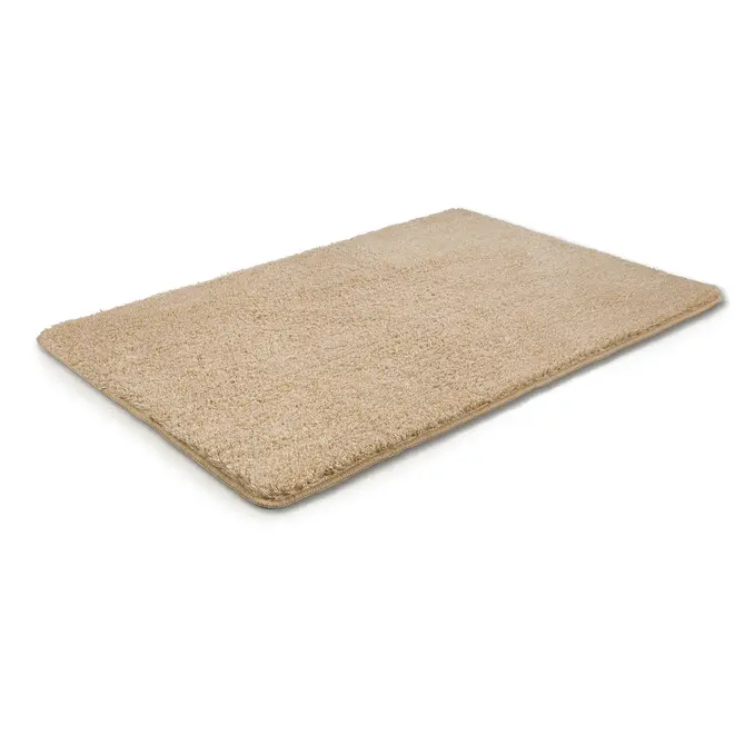 Rhomtuft tapis de bain Rhomy Home Duo 50x60cm duo ivoire