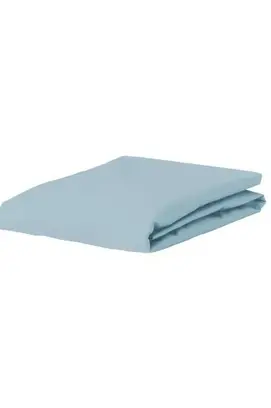 Essenza Minte drap-housse 160x200 Iceblue