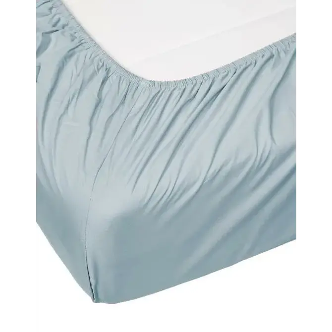 Essenza Minte hoeslaken 160x200 Iceblue