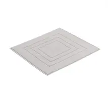 Vossen Tapis de bidet Feeling Light Grey 60x60