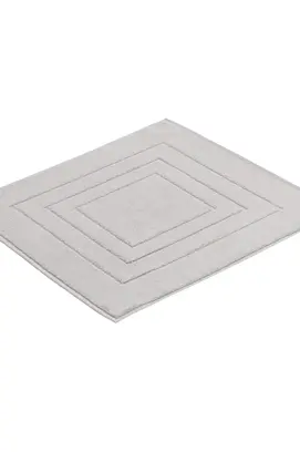 Vossen Tapis de bidet Feeling Light Grey 60x60