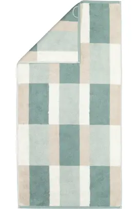 Cawo Breeze Karo Douchelaken 70x140 fjord