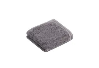 Serviette de toilette Vossen Vegan Life dunkelgrau 40x60