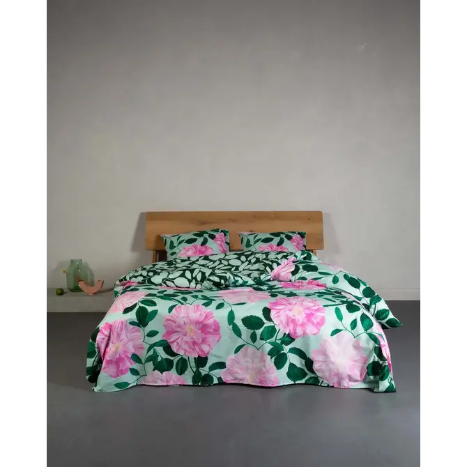 Covers & Co Bloom with a view Kussensloop Misty green 60x70