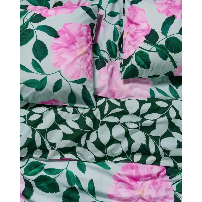 Covers & Co Bloom with a view Kussensloop Misty green 60x70