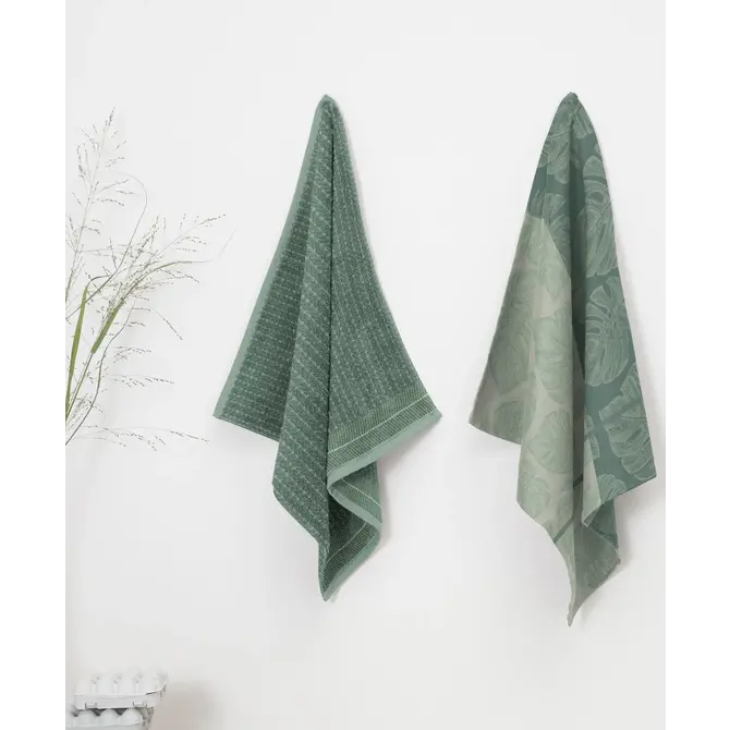 DDDDD keukendoek monstera 50x55 laurel