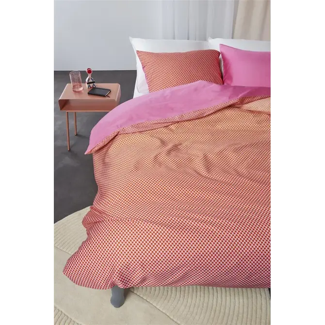 Beddinghouse Dutch Design Housse de couette hybride - Rose 200x200/220 cm