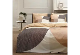 Cinderella Dekbedovertrek  Knut 200x200/220 terra