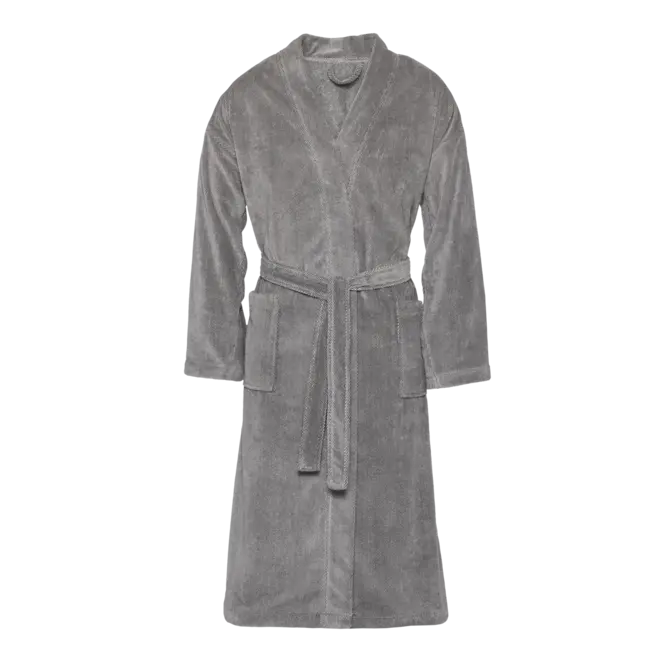 Vandyck Kyoto Badjas Grey Xxlarge