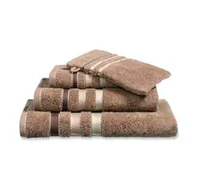 Vandyck Prestige Lines Fudge Serviette de toilette 40x60