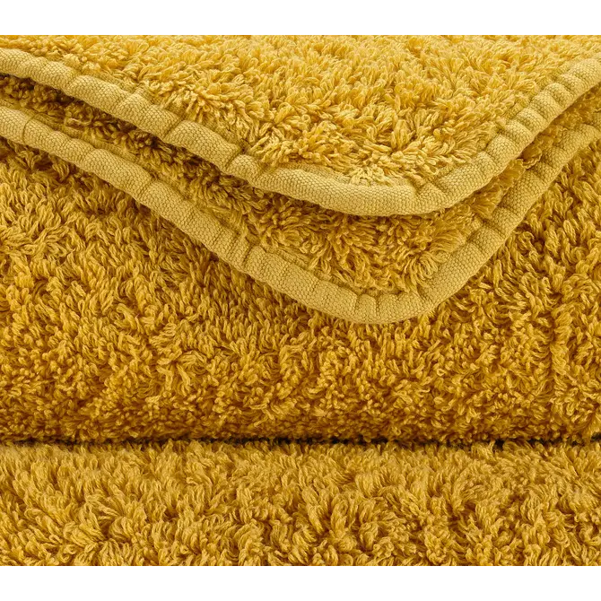 Abyss & Habidecor Serviette de bain Super Pile 55x100 850 safran