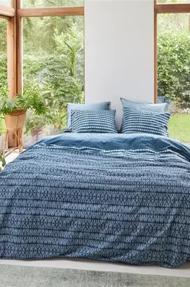 Beddinghouse Dekbedovertrek Yori Blue 240x200/220 cm