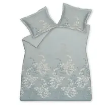 Vandyck Frizzle Dekbedovertrek pearl blue Lits-jumeaux (240x200/220)