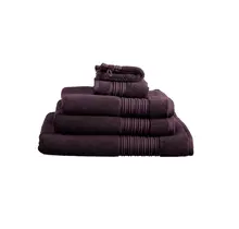 Beddinghouse Sheer serviette de toilette Dark Red 30x50 cm