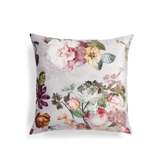 Coussin Essenza Fleur Gris 50x50