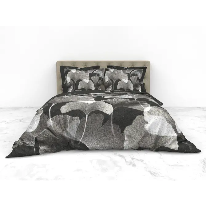 Heckett & Lane Debra housse de couette 200x200/220 Grey