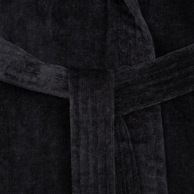 Vossen Peignoir Texas schwarz M