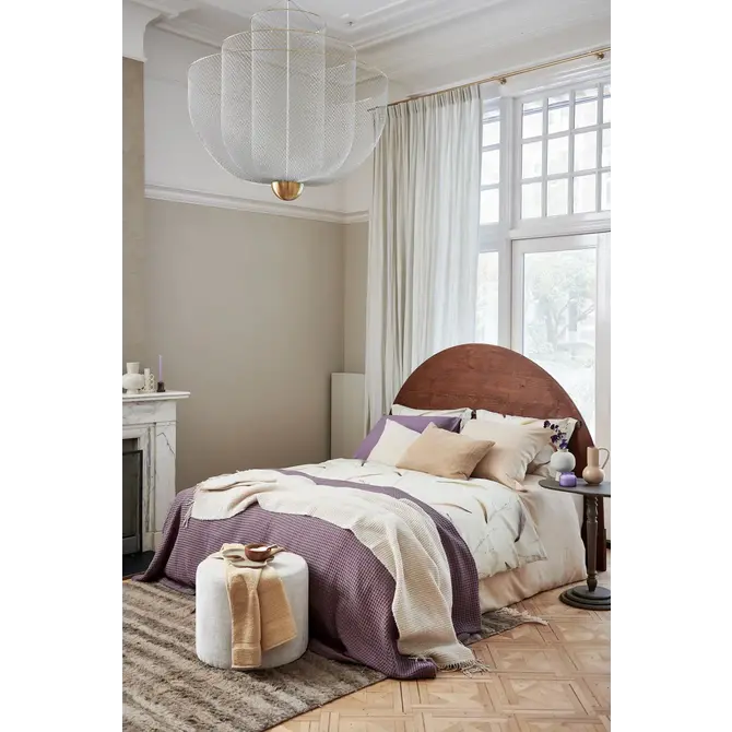 Vandyck LIGHT FEATHER 2-persoons (200x200/220) cream tan