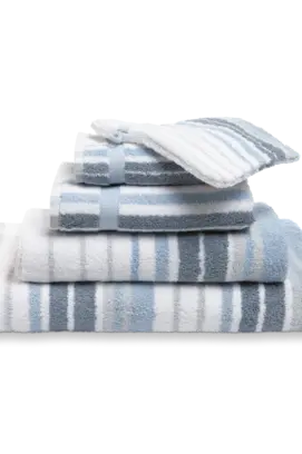 Vandyck Ontario Misty Blue Guest towel 40x60