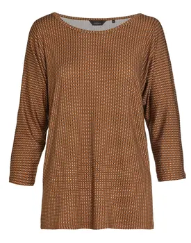 Essenza Donna Hannah Top 3/4 sleeve M Cashew