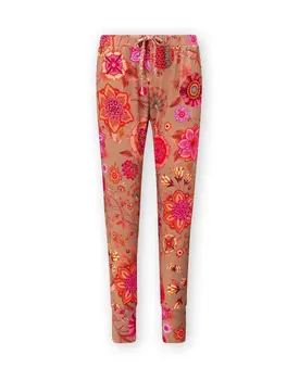 Pip Studio Bobien Long Trousers Viva las Flores Pink M