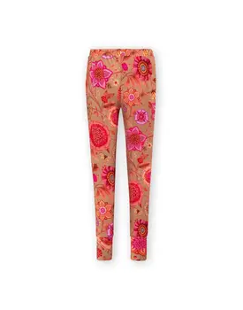 Pip Studio Bobien Long Trousers Viva las Flores Pink M