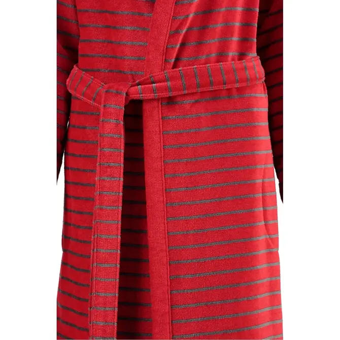 Cawo - Peignoir pour dames avec col châle 1491-27 rot 38 Cawo - Peignoir pour dames avec col châle 1491-27 rot 38