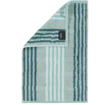 Cawö Noblesse Seasons Guest towel Streifen - mint - 30x50