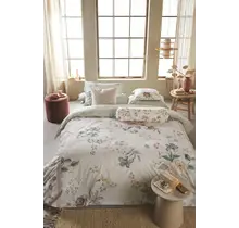 Pip Studio Tokyo Bouquet housse de couette 260x200/220 cm White