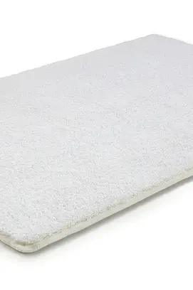 Rhomtuft badmat Rhomy Home Uni 50x60cm white