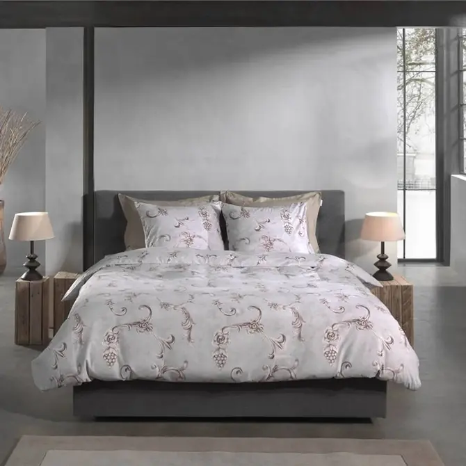 Heckett & Lane Rosalie Housse de couette 240x200/220 Grey