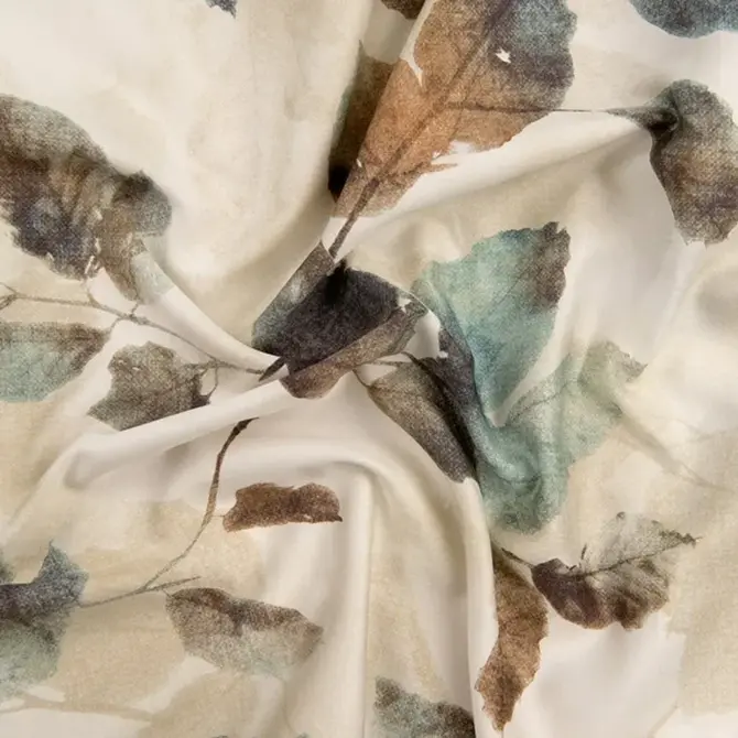 Dommelin Housse de couette Fall Satin 400TC Muscade 140x200/220 cm Dommelin Housse de couette Fall Satin 400TC Muscade 140x200/220 cm