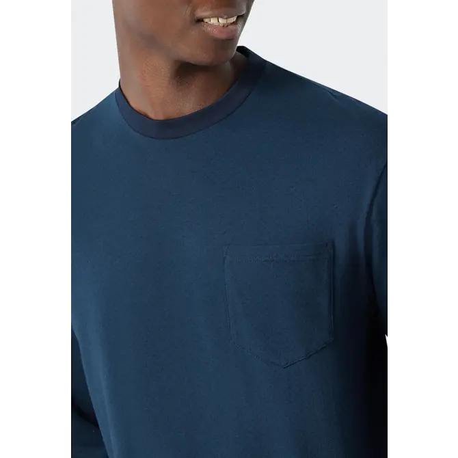 Schiesser Pyjama long bleu roi 178094 56/XXL