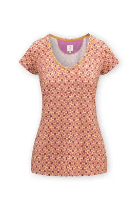 Pip Studio Toy Short Sleeve Top Verano Lilac XL