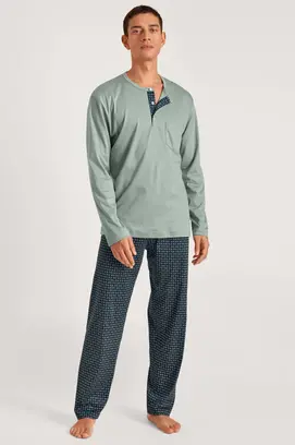 Calida Heren Pyjama 48161 Slate Grey XL