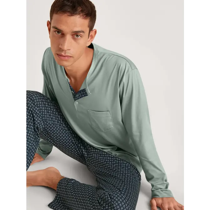 Calida Heren Pyjama 48161 Slate Grey XL