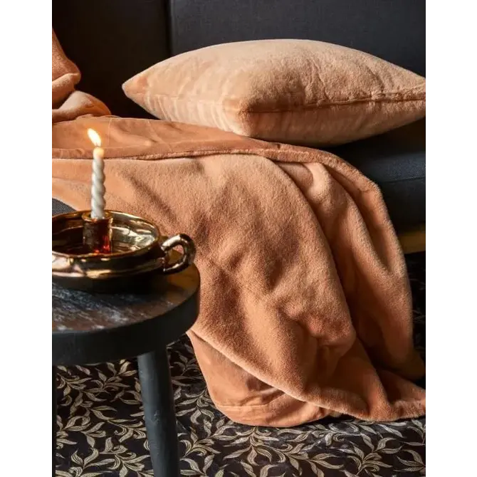 Coussin Essenza Furry Bright terra 50x50